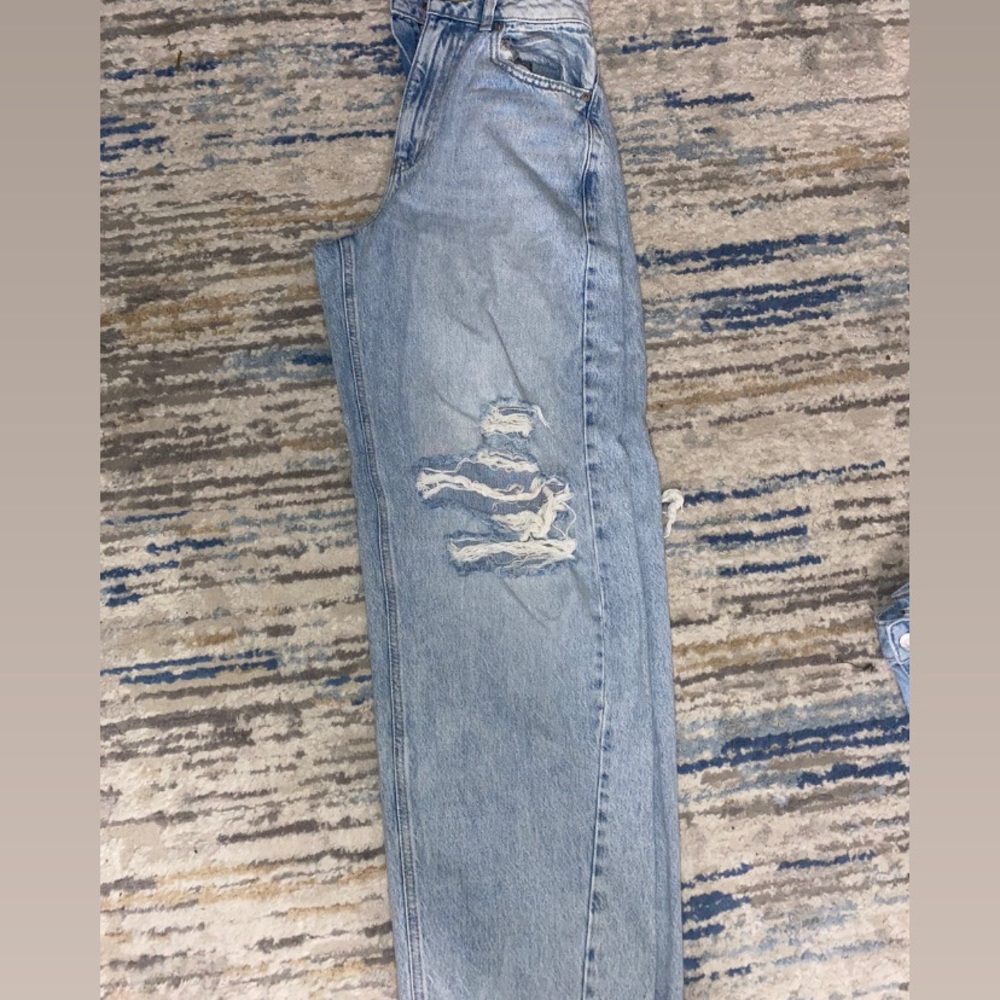 Wide leg jeans